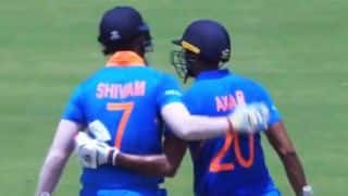 1st unofficial ODI: Dube, Axar fifties power India A to 327/6 vs South Africa A